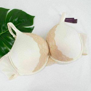 NEW Cacique Smooth Boost Plunge Bra Sz 50C UW